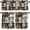 Brown-2, variant on Rustic Kitchen Valances for Windows,Country Animal Deer Moose Bear Curtain Kitchen Curtains Valance for Kids Livingroom Kitchen Restaurant Cafe Curtains Valance,54X18 1 Piece