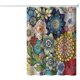 thumbnail image 5 of Cortina de Ducha de 180 x 200 cm con 12 Ganchos de Secado rápido (Flores), Tela de poliéster Impermeable Lavable a máquina, Cortinas de baño JM, 5 of 5