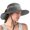 Gray, variant on Women's Sun Hat UPF 50+ UV Protection Wide Brim Bucket Hat for Adults Summer Fishing Hiking Camping Garden Farming Outdoor Exercise Packable Ponytail Friendly Safari Cap