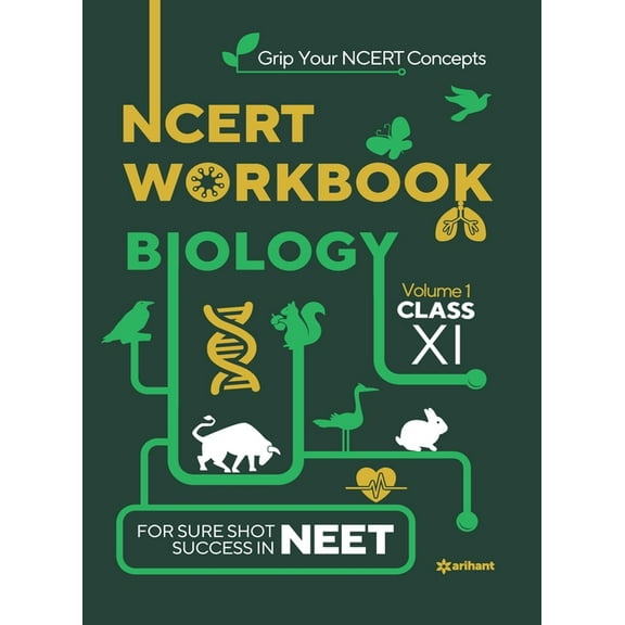 NCERT Workbook Biology 11th, (Paperback)