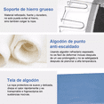thumbnail image 3 of Burro De Planchar Plegable Multifuncional MALUBERO Color Azul, 3 of 6