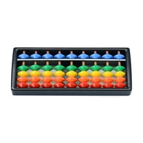 BJBSJSZ Plastic Abacus Beads Chinese Calculator Abacus 17 Digits Math Learning Educational Abacus Counting Tool for Kids Adults