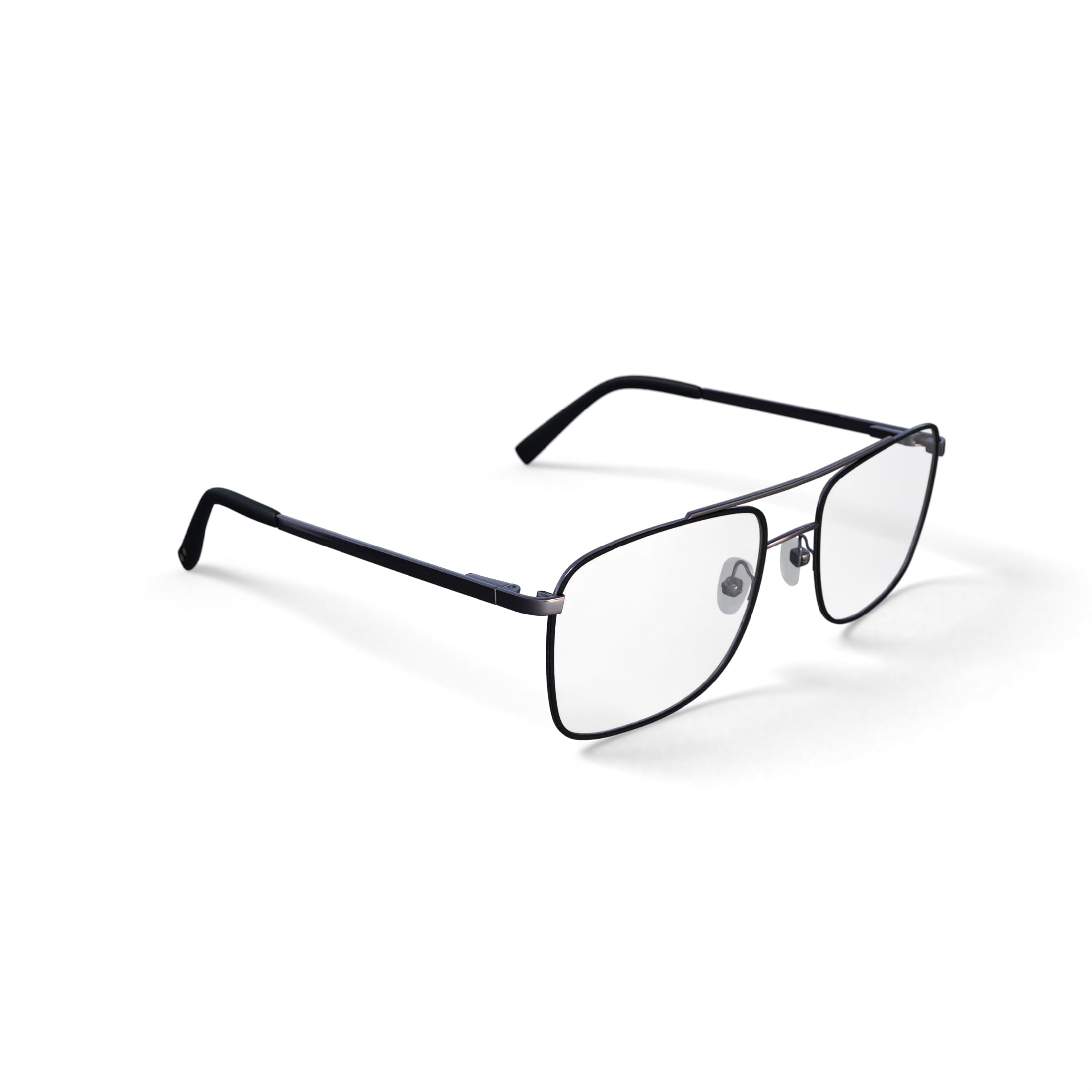 Reverb Men's RVMO5107 Prescription Eyeglasses with Case, Black Gold