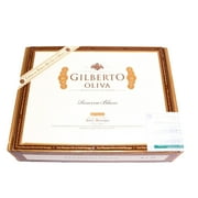 Gilberto Oliva Reserva Blanc 6 x 52 Empty Wood Cigar Box 8.75" x 6.5" x 2"