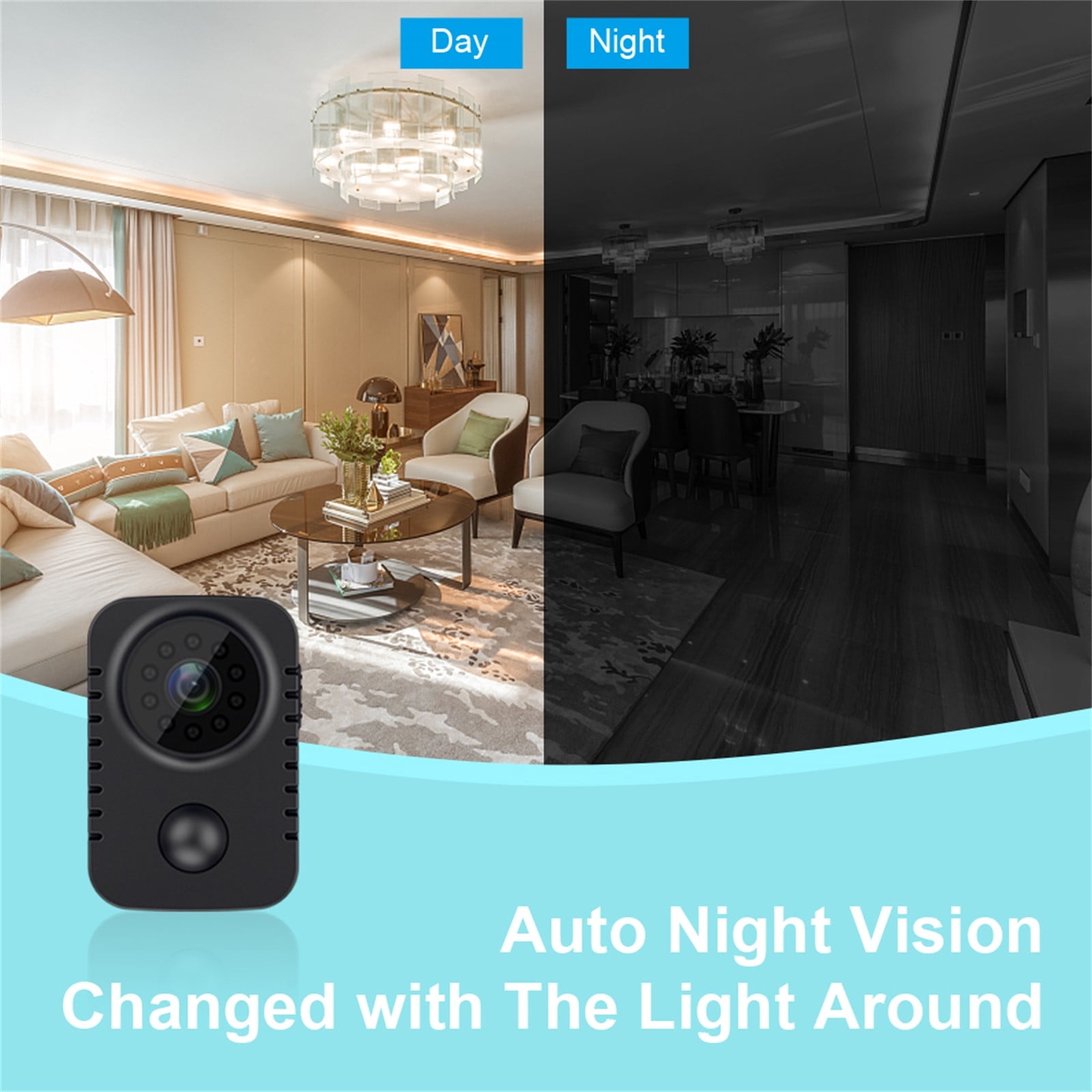Kiplyki MD29 1080P Sensor Night Vision Camcorder Motion DVR Micro Camera Sport DV Video