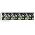 thumbnail image 2 of Vintage Fabric by the Yard Upholstery, Pattern with Blooming Wild Flowers and Dragonflies Romantic Garden, Decorative Fabric for DIY and Home Accents, Mint Green Dark Blue by Ambesonne, 2 of 4