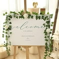 thumbnail image 4 of Foot False Ivy Leaf Artificial Ivy Wreath Green Wreath False Hanging Plant Vine Bedroom Wall Decoration Wedding Party Room Aesthetics, 4 of 7