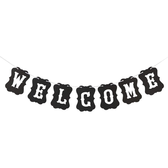 Pancarta con letras Kraft - Negro Ormromra HMHZ610-1