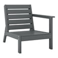 thumbnail image 2 of WestinTrends Avalon Outdoor Patio HDPE Right Arm Facing Deep Seating Corner Chair, Gray, 2 of 14