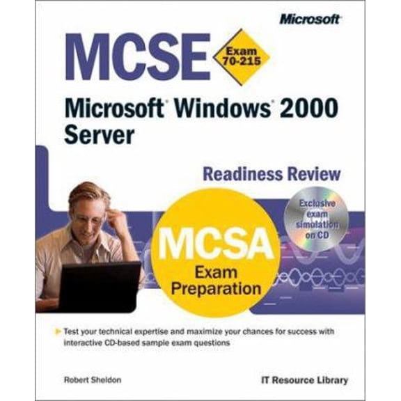 Pre-Owned MCSE Microsoft Windows 2000 Server Readiness Review; Exam 70-215 (Paperback) 0735609489 9780735609488