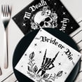 thumbnail image 3 of Servilletas CMUSKO Till Death Do Us Party, 40 unidades, estilo gótico de Halloween, 3 of 6
