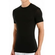 Calvin Klein U5551 Men's Body Modal Short Sleeve Crew Neck T-Shirt, Black, Extra-Large