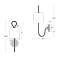 thumbnail image 2 of Regina Andrew 15-1126 Bimini 21" Tall Wall Sconce - Natural, 2 of 5