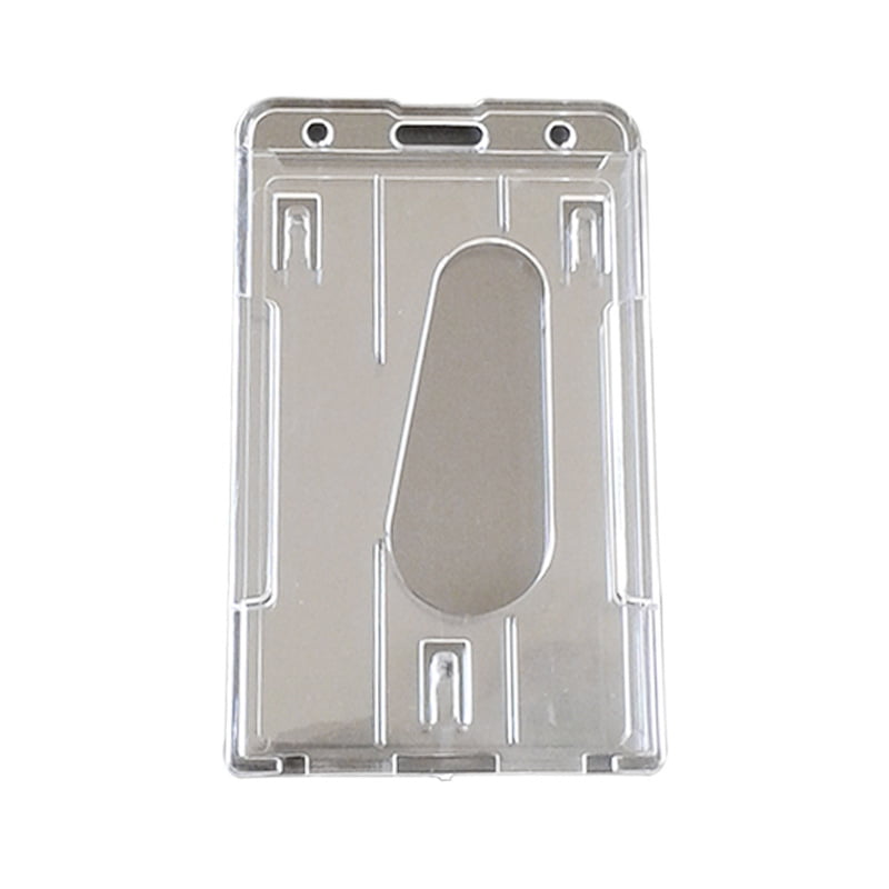 Clear Transparent ID Card Holder Protector Cover Case 