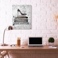 thumbnail image 3 of Stupell Industries Contemporary Fashion Designer Shoes Bookstack Black Textured Watercolor Canvas Art, 30 x 40, by Amanda Greenwood, 3 of 7