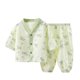 thumbnail image 1 of Odeerbi 1-12 Años Niños Niñas Pijamas de Algodón de Verano Pijamas de Mangas Tres Cuartos Pantalones Pijamas de Dos Piezas Pijamas Para El Hogar, 1 of 3