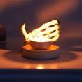 thumbnail image 1 of Hand Candle Holder Tea Light Base Stand Jewelry Storage Tray, 1 of 6