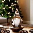 thumbnail image 3 of Coffee Gnome Home Decor, Coffee Bar Accessories - Christmas Winter Spring, 3 of 9