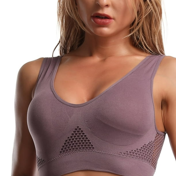 Wide Strap Vest-Style Bra Comfort Push-up Bra Wire Free Vest-Style  Underwear - Direct shopping from the supplier to the consumer