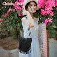 thumbnail image 4 of unbranded De Hombro Negro Para Mujer Con Y Correa Ajustable Estilo Bucket, 4 of 6