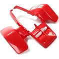 thumbnail image 3 of Kojem Red Rear Fender Compatible with 1987-2006 Yamaha Banshee 350 YFZ350 Mud Guard Flaps Set Fender Flares Protector, 3 of 15
