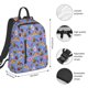 thumbnail image 2 of Disketp Fastfoods Mochila Ligera e Impermeable, Mochila de Día Resistente para Viajes, Senderismo y Uso Diario para Hombre y Mujer, 2 of 7