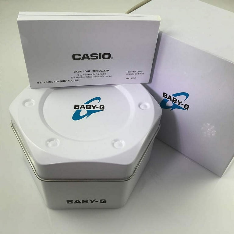 Casio Women's Baby-G Black Dial Watch - BA111-1A - Walmart.com