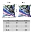 thumbnail image 4 of Mobile Suit Gundam Throw Pillow Cover Decoration Pillow Case Cushion Home Decor for Home Sofa Couch 26"x26", 4 of 8