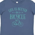 thumbnail image 4 of Inktastic Life's Better on a Bicycle Girls Baby T-Shirt, 4 of 5