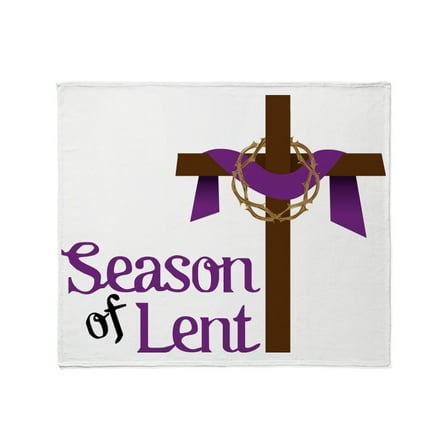 CafePress - Season Of Lent Throw Blanket - Soft Fleece Throw Blanket, 50"x60" for All Ages