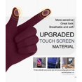 thumbnail image 6 of Whiteleopard Womens Winter Warm Gloves with Sensitive Touch Screen Texting Fingers, Fleece Lined Windproof Gloves, 6 of 6