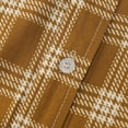 thumbnail image 4 of MRULIC mens shirts Male Casual Summer Top Shirt Hawaii Button Print Shirt Short Sleeve Turn Down Collar Shirt Fashion Shirt Men Shirts Yellow + M, 4 of 6