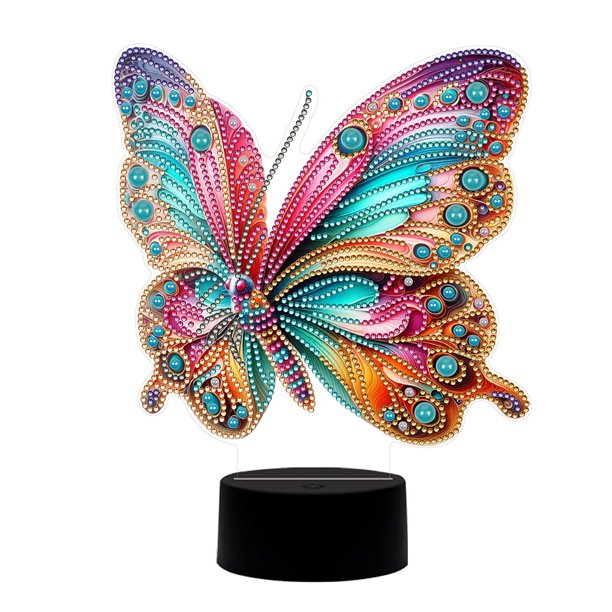 Noche Decorativa Decedia Diy 5D Diamante Lámpara Diamantes Acrílico Vida para Adultos Principiantes