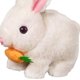thumbnail image 2 of Juguete Conejito Lindo Realista Con Sonidos Y Movimientos Regalos Pascua para () White, 2 of 4
