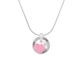 thumbnail image 2 of Delight Jewelry Silvertone Pink Heart with Nurse Hat Live Ring Charm Necklace, 18", 2 of 4