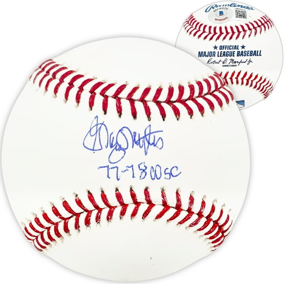 Graig Nettles Autographed Official MLB Baseball New York Yankees "77 & 78 WSC" Beckett BAS Witness 224695