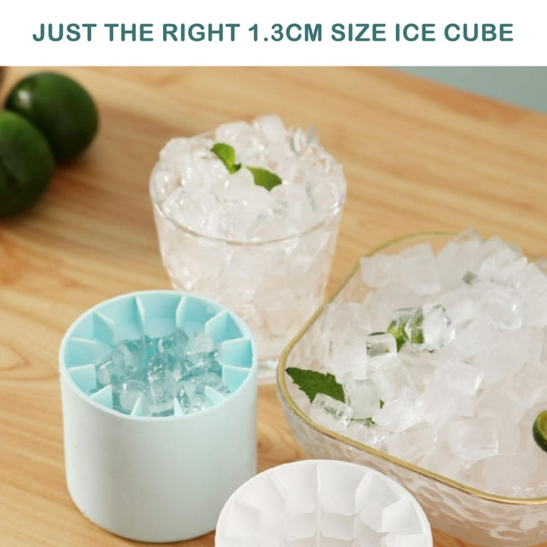 Silicone Ice Cube Tray With Lid Long Strip 9 Grid Cylindrical Ice