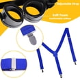 thumbnail image 3 of Women's holiday outfit set (including goggles/beanie/dress/suspenders/gloves) suitable for various occasions, holiday parties, and clothing accessories., 3 of 7