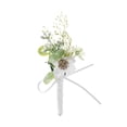 thumbnail image 2 of Boutonniere Elegantes accesorios románticos Práctico ramillete de flores artificiales para 8cmx12cm, 2 of 9