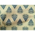 thumbnail image 4 of oneOone Organic Cotton Voile Fabric Leaves & Floral Block Printed Fabric 1 Yard 42 Inch Wide, 4 of 4