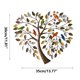 thumbnail image 3 of Heart-shaped Tree Wall Hanging Wall Tree Decoration Holiday Gift Indoor Pendant, 3 of 7