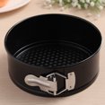 thumbnail image 3 of Cake Mold DIY Round Cake Pan Tray Tin Bakeware Loose Bottom Base, 3 of 10