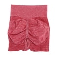thumbnail image 1 of Pantalones cortos de yoga para mujer, pantalones cortos elásticos y transpirables que levantan los glúteos. SM rojo, 1 of 9