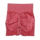 thumbnail image 1 of Pantalones cortos de yoga para mujer, pantalones cortos elásticos y transpirables que levantan los glúteos. Rojo Grande XL, 1 of 9
