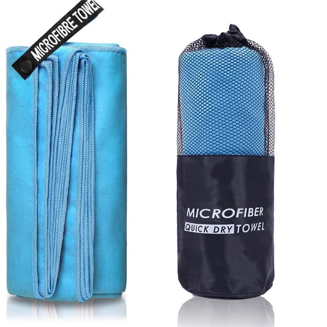 Toalla de microfibra de secado rápido para deportes, toalla superabsorbente para acampar, súper suave y ligera, gimnasio, natación, Yoga, playa, novedad