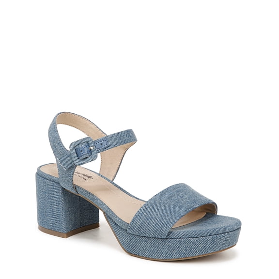 LifeStride Womens Rhythmn Platform Dress Sandal - Medium & Wide Width