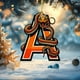 thumbnail image 1 of 2D Acrylic Christmas Tree 26 Letter Pendant Decorative Gift Family Christmas Party Pendants, 1 of 5
