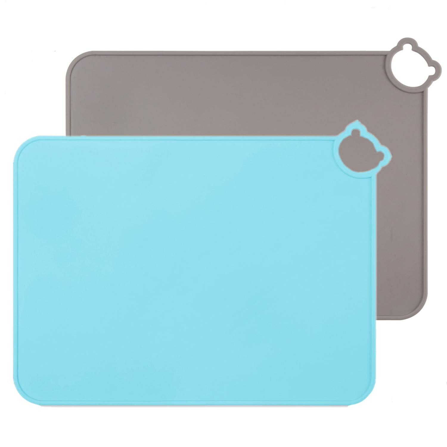 HTAIGUO Silicone Baby Placemat, BPA Free Placemats for Kids Toddlers