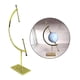 thumbnail image 5 of Soporte de exhibición de adornos inclinados de cobre para globo mineral de vidrio Bola de estar L 150x80x310mm, 5 of 9