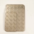 thumbnail image 2 of Molde para hornear antiadherente de 30 eslabones Molde para hornear galletas de 35 eslabones Molde para hornear macarrones Molde para tartas crujientes para el hogar, 2 of 6